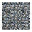 MAT INTER - Mosaïque en verre peint SANAE - Gris et beige - 30x30cm - vignette