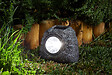 SMARTSOLAR - Pack de 4 spots solaires rocher effet granit - vignette