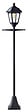 SMARTSOLAR - Lampadaire solaire de jardin Lanterne 170cm 100 lumens - vignette
