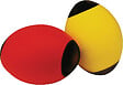 ANDRONI - Ballon de rugby en mousse - Jaune et rouge - L.24cm - vignette