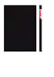 FIXOR - Rouleau adhésif décoratif noir brillant - 2 m x 45cm - vignette