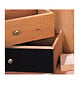 FIXOR - Rouleau adhésif décoratif noir brillant - 2 m x 45cm - vignette