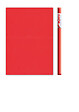 FIXOR - Rouleau adhésif décoratif rouge brillant - 2m x 45cm - vignette