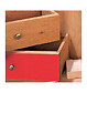 FIXOR - Rouleau adhésif décoratif rouge brillant - 2m x 45cm - vignette