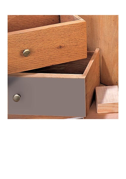 FIXOR - Rouleau adhésif décoratif taupe 2mx45cm - large