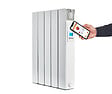 UNIV'R CHAUFFAGE - Radiateur électrique céramique Volupta - Blanc - 1000W - vignette