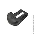 AFBAT - Sabot portail composite pour portail motorise noir - vignette