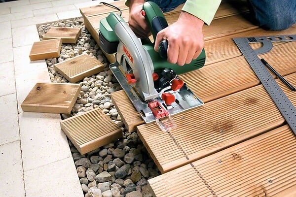 BOSCH - Scie circulaire filaire - PKS 55-2A - 1200W - large