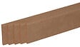 AJ TIMBER - Plinthe MDF bord arrondi brut - L.2.20xl.96xEp.9mm - vignette