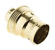 ZENITECH - Douille à baïonnette B22. 150 W. coloris or acier laitonné 1 bague - vignette