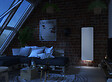 SAUTER - Radiateur double corps de chauffe vertical Hekla - Blanc - 1500W - vignette