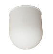 TIBELEC - Pavillon plastique cache-fil - Blanc - Diam.70mm - vignette
