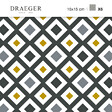 DRAEGER - Carreau adhésif mini losange 15x15cm - vignette