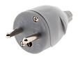 ZENITECH - Fiche électrique mâle 2P+T - Gris - 16A - vignette
