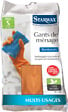 STARWAX - Gants de ménage renforcés - Latex naturel - Taille 6 - vignette