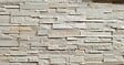 MODULO - Plaquette de parement mural Brasilia - Blanche - 0,50 m² - vignette