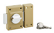 COTEKA - Verrou cambre bouton cylindre 21x40mm 3 clés - vignette