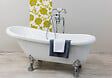 ONDEE - Baignoire îlot acrylique - Blanc - 110L - L170xl.75xH74cm - vignette