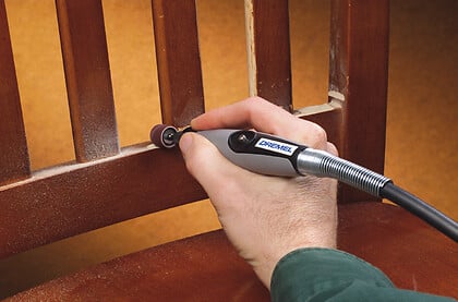 DREMEL - Arbre flexible pour outil rotatif - Raccord rapide - Longueur 107cm - large
