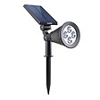LUMI JARDIN - Spot solaire projecteur SPIKY Blanc froid 100LM - vignette