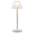 LUMISKY - Lampe de table sans fil BEVERLY blanc H34cm - vignette
