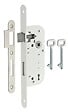 COTEKA - Serrure encastrer axe 40mm 3 gorges réversibles 2 clés - vignette