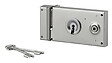 COTEKA - Serrure grille 140x82mm pêne dormant  tour 2 clés gauche - vignette