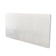 KALIA - Radiateur électrique céramique GLASS blanc 2000W - vignette
