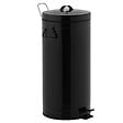 KITCHEN MOVE - Poubelle à pédale inox BROOKLYN noir 30L - vignette