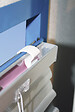 MADECO - Fixation store aluminium - Blanc - Magic Clic - Sans perçage - vignette