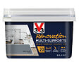 V33 PEINTURE - Peinture rénovation multi-supports Satin Gris Galet - 0,5L - vignette