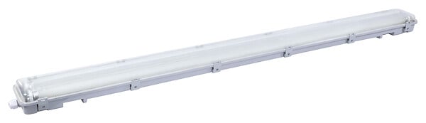 GEFOM - Réglette tube LED étanche IP65 - 120cm - 2x18W - large