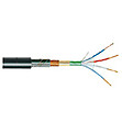 NEXANS - Câble téléreport armé - Noir - 2 paires 0,6 mm² - vignette