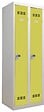 P.HENRY - Vestiaire industrie propre - 2 cases - Gris perle et anis - vignette