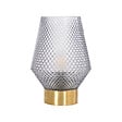 COREP - Lampe à poser en verre Acerola Fumé - E27 - vignette
