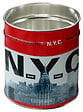 P.HENRY - Pierre henry - corbeille en metal 12 litres new york - vignette