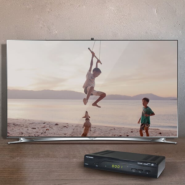 ASTRELL - Décodeur TNT satellite HD PVR Ready - Noir - 12V - large