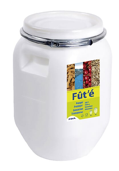 EDA - Fût multi usage naturel 25L - large