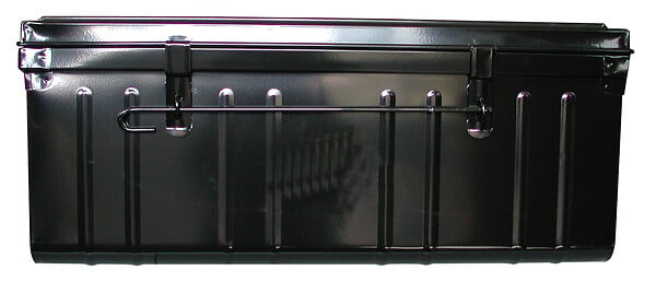 P.HENRY - Cantine métal - Noir - 130L - 90 x 50 x 37cm - large