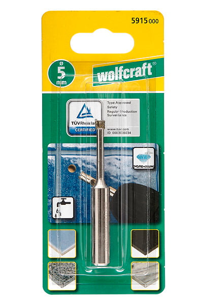 WOLFCRAFT - Foret diamant carrelage Ceramic - 5mm - large