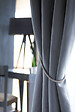 VCREATIONS - Embrasse à rideaux torsadée Van Lathem ivoire 88cm - vignette