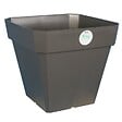 RIVIERA - Pot carré Soleilla - Gris pailleté - 49L - 39x39xH53cm - vignette