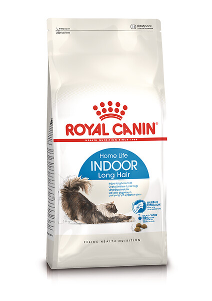ROYAL CANIN - Croquettes chat INDOOR LONG HAIR 4kg - large