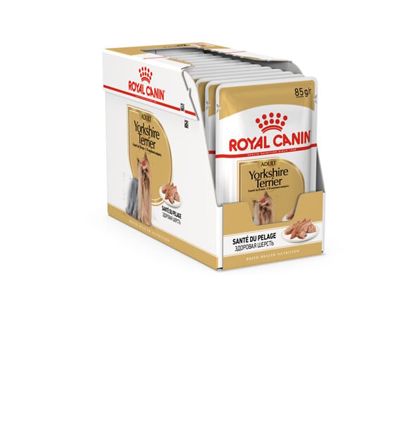 ROYAL CANIN - Aliment chien YORKSHIRE ADULT 12x85g - large