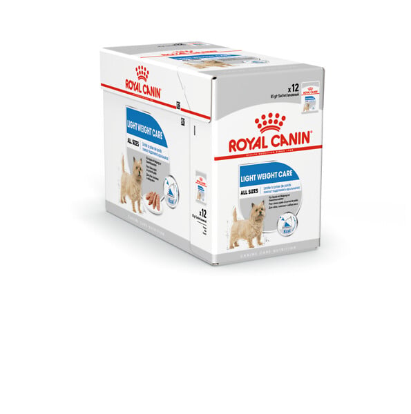 ROYAL CANIN - Aliment chien adulte - Light Weight Care Mousse - 12x85g - large
