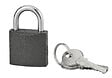 COTEKA - Cadenas acier gris 30mm anse acier 3 clés - vignette