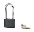 COTEKA - Cadenas acier gris 50mm anse  haute acier 3 clés - vignette