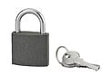 COTEKA - Cadenas acier gris 40mm anse acier 3 clés - vignette