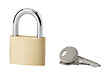 COTEKA - Cadenas laiton 50mm anse acier 2 clés - vignette
