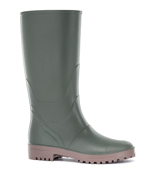 BLACKFOX - Botte de jardin PVC - Chaume - Vert T40 - large